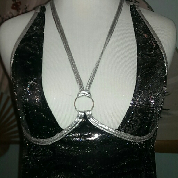 OOAK Handmade Exotic Dancer Club Dress Free Thong - Picture 3 of 7